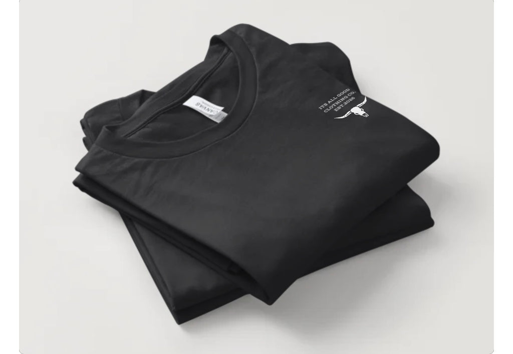 Black western T-shirt