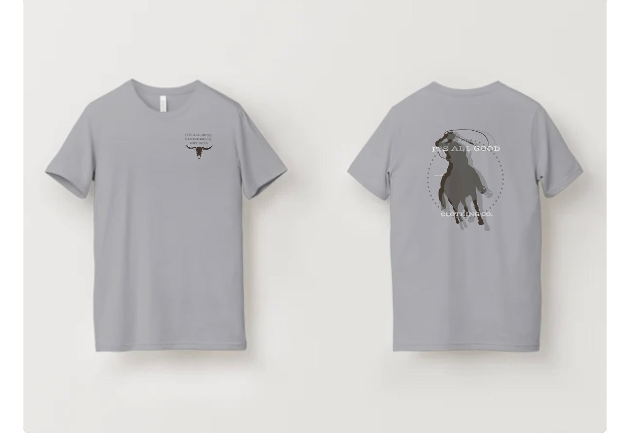 Gray West T-shirt